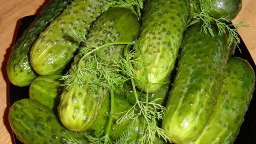 Рецепт малосольных огурчиков