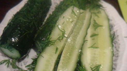 малосольные огурцы без рассола