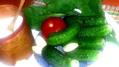 малосольные огурцы всухую