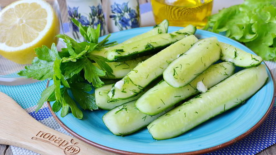 Рецепт малосольных огурцов за 2 часа