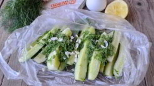 малосольные огурцы за 2 часа