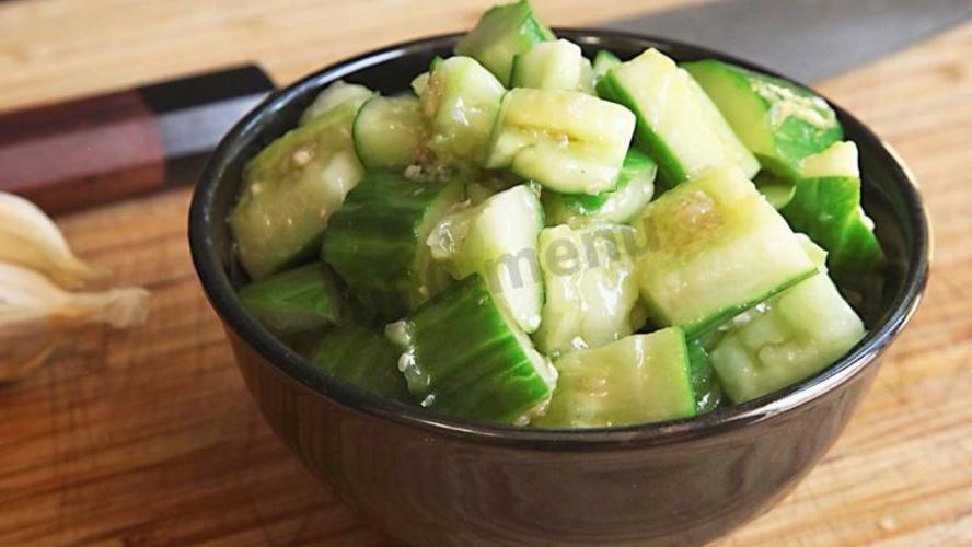 Рецепт малосольных огурцов за 5 минут