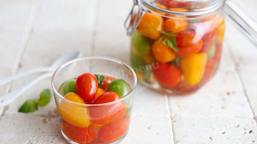 Рецепт малосольных помидоров черри