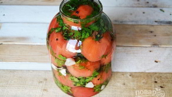 Рецепт Малосольных помидоров по-грузински