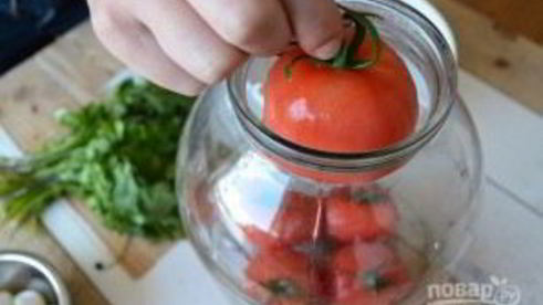 малосольные помидоры по-грузински