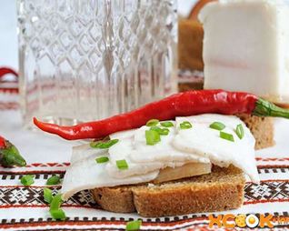 Сало соленое по-украински