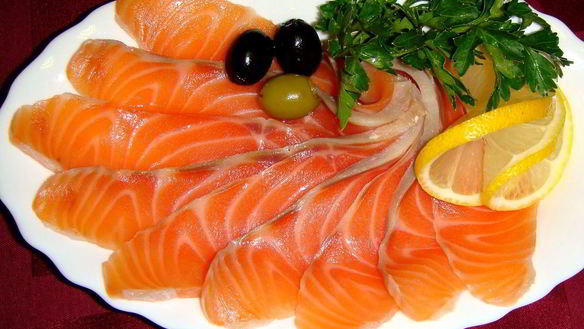 Рецепт Семги малосольной