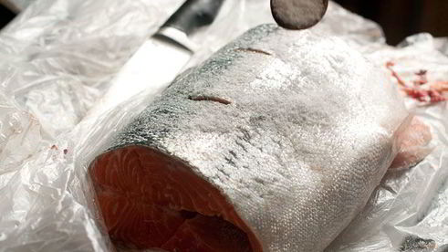 семга слабосоленая