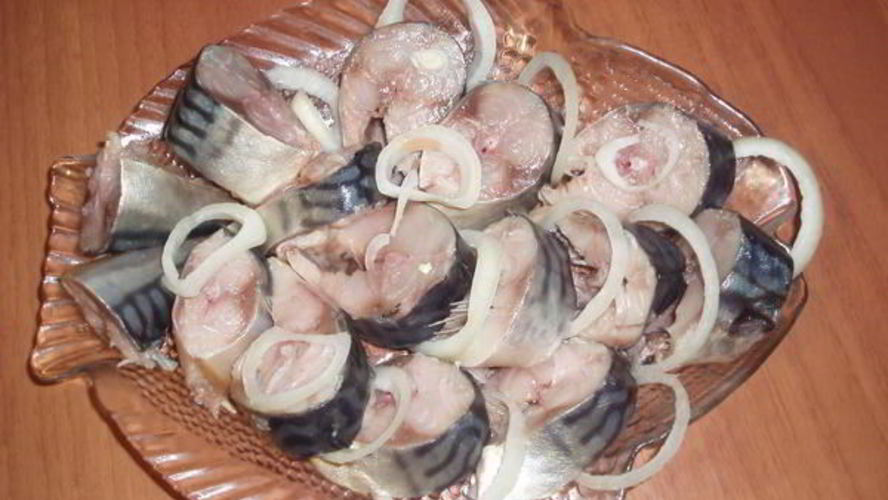 Рецепт скумбрии малосольной