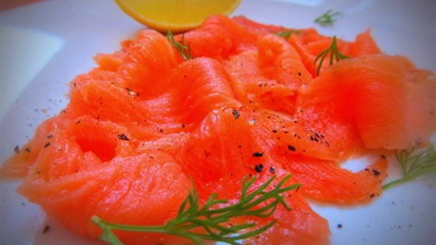 Рецепт слабосоленого лосося по-шведски