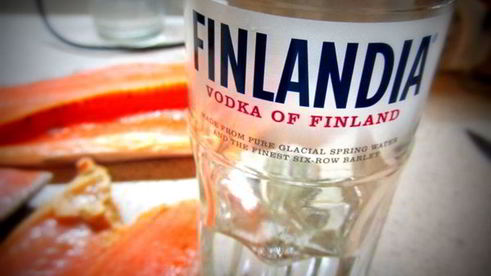 слабосоленый лосось по-шведски