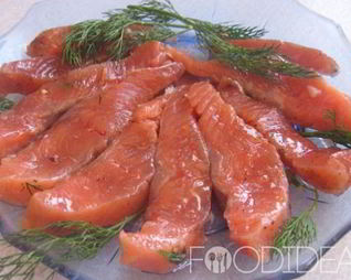 Соленая горбуша