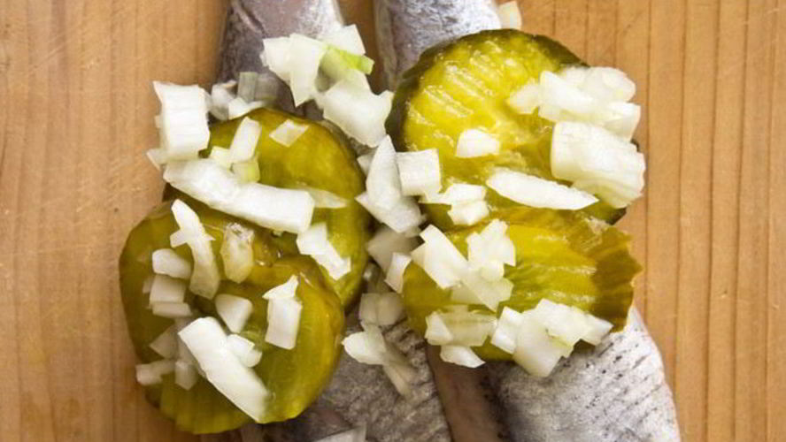 Рецепт соленой селедки