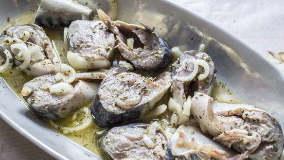 Рецепт Соленой скумбрии