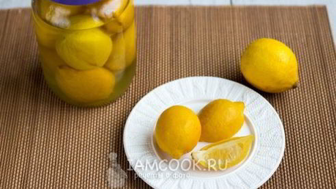 соленые лимоны