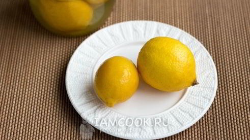 соленые лимоны