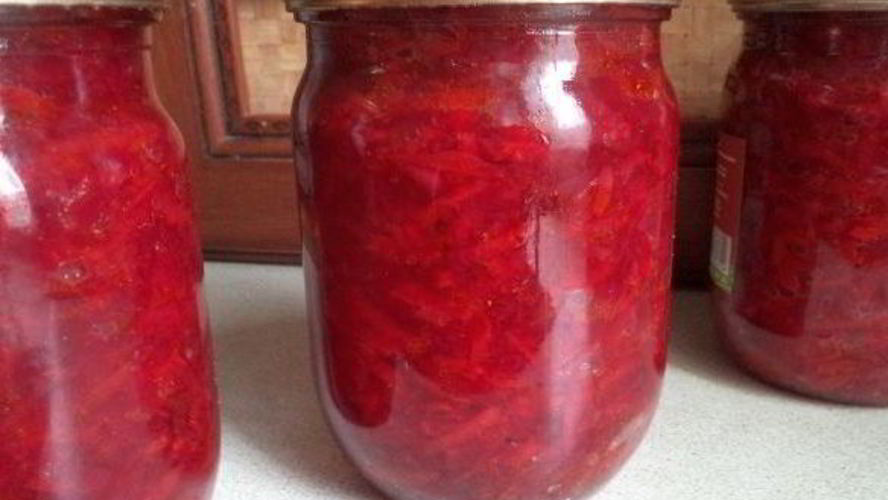 Рецепт солянки из свеклы на зиму