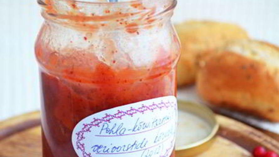 Рецепт бруснично-тыквенного варенье к кровяным колбаскам