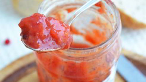 бруснично-тыквенное варенье к кровяным колбаскам