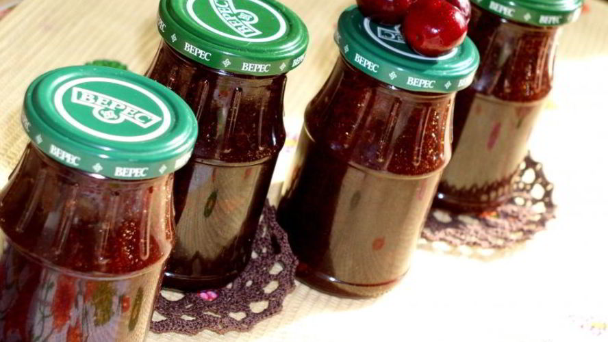 Рецепт конфитюра из черешни