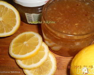 Лимонный конфитюр