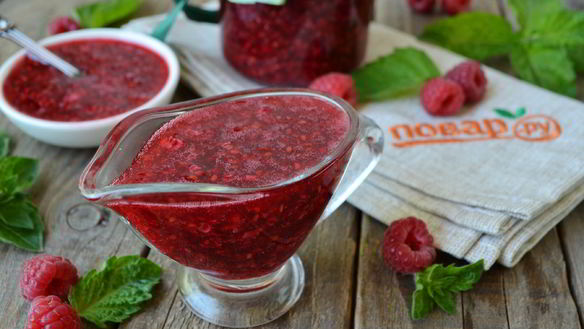 Рецепт Малинового варенья без варки на зиму