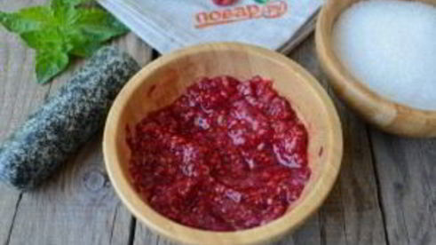малиновое варенье без варки на зиму