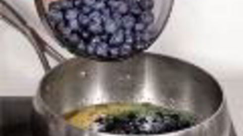 самое быстрое варенье из голубики с мятой