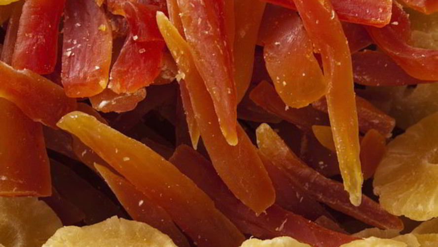 Рецепт цукатов из ананаса