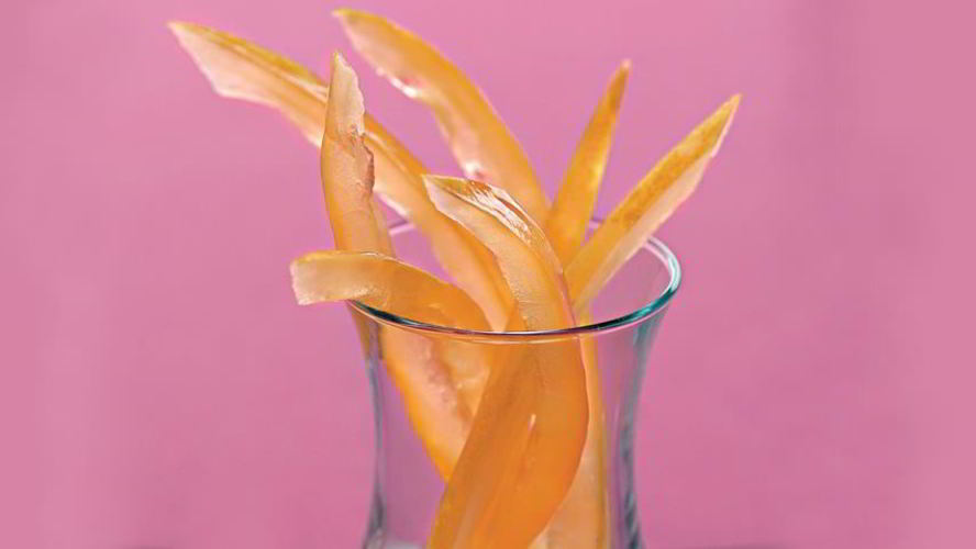 Рецепт цукатов из дынных корок