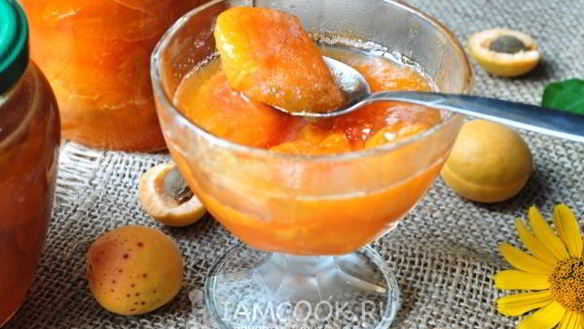Рецепт Варенья из абрикосов с желатином