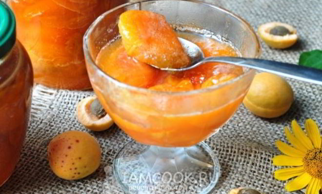 Варенье из абрикосов с желатином