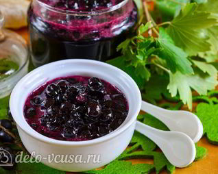 Варенье из черной смородины на зиму