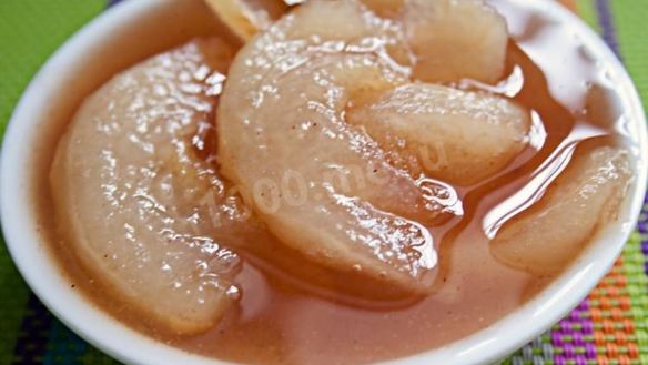 Рецепт Варенья из груш дольками
