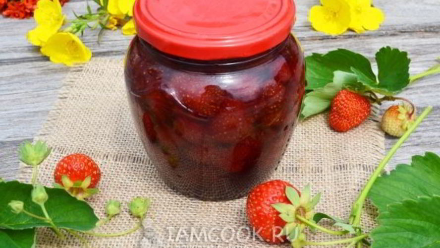 Рецепт варенья из клубники с цельными ягодами на зиму