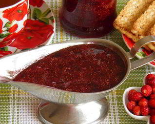 Варенье из лесной земляники пятиминутка на зиму