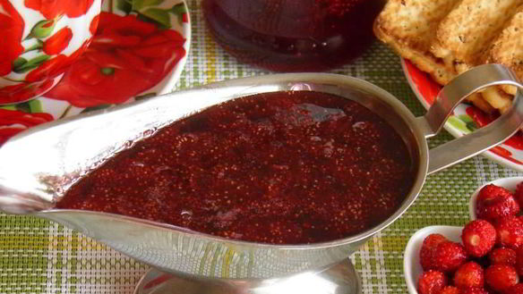 Рецепт Варенья из лесной земляники пятиминутка на зиму