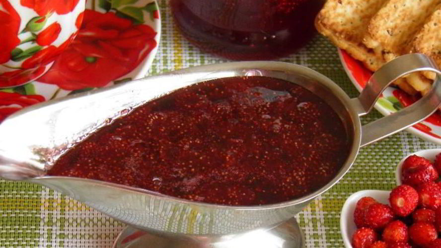 Рецепт варенья из лесной земляники пятиминутка на зиму