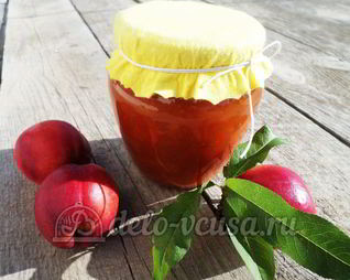 Варенье из нектаринов в хлебопечке