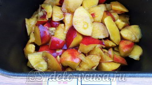 варенье из нектаринов в хлебопечке