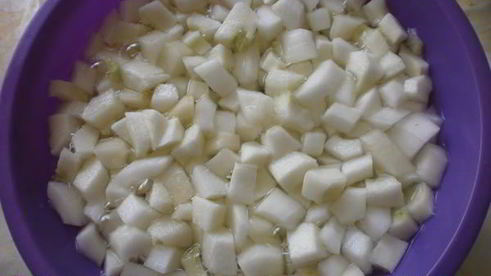 варенье из переросших огурцов