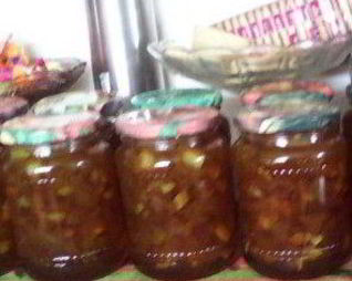 Варенье Янтарная тыква