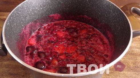 ягодный конфитюр