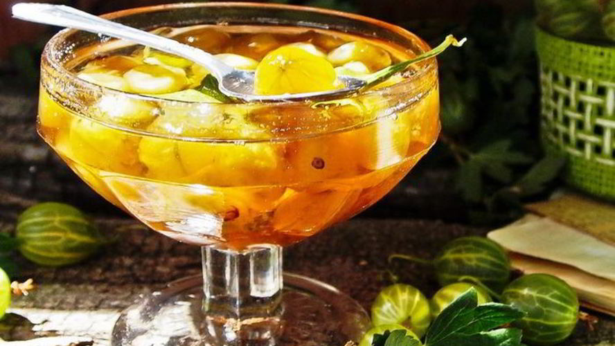 Рецепт янтарного варенья из крыжовника