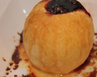 Запеченные яблоки с вареньем