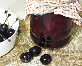 Вишня в собственном соку на зиму