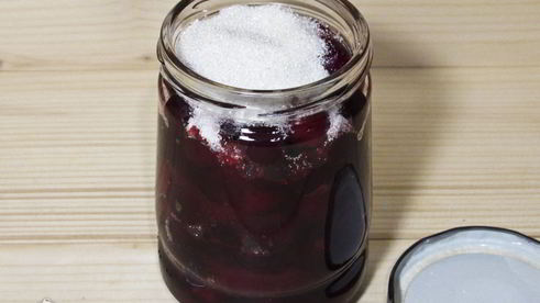 вишня в собственном соку на зиму