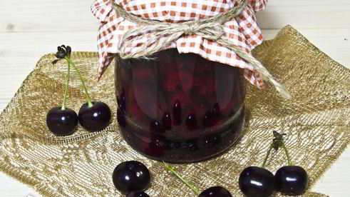 вишня в собственном соку на зиму