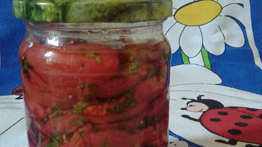 Рецепт вяленых помидорчиков