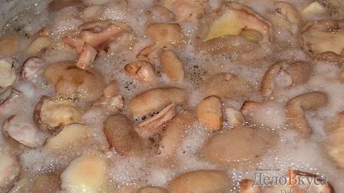 заготовка маслят